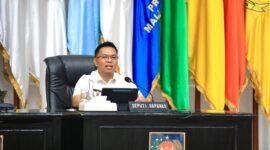 Deputi Bidang Ketersediaan dan Stabilisasi Pangan NFA, I Gusti Ketut Astawa Rapat Koordinasi Pengendalian Inflasi Daerah di Kemendagri. (Dok. Bapanas)