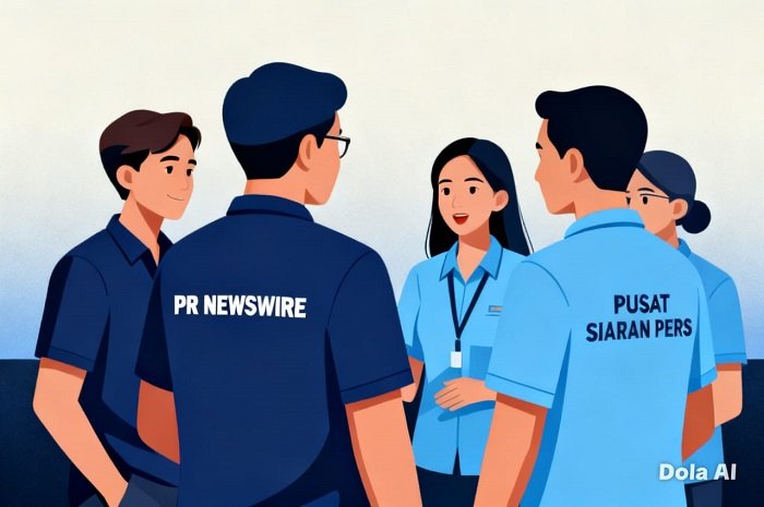Kolaborasi PR Newswire–PSPI menjadi langkah strategis dalam meningkatkan penyebaran informasi korporasi. (Dok. Kreasi Cici AI)


